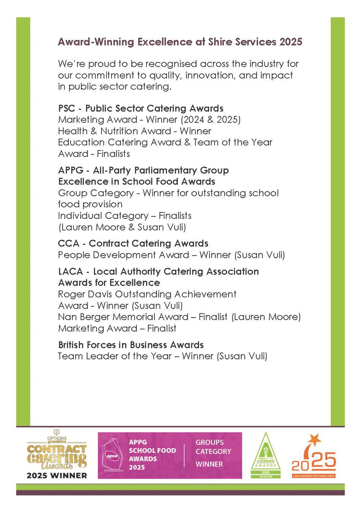 Hospitality Brochure Page 7